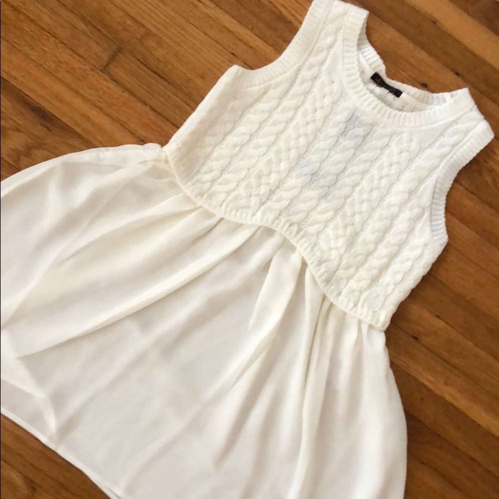 A white dress
